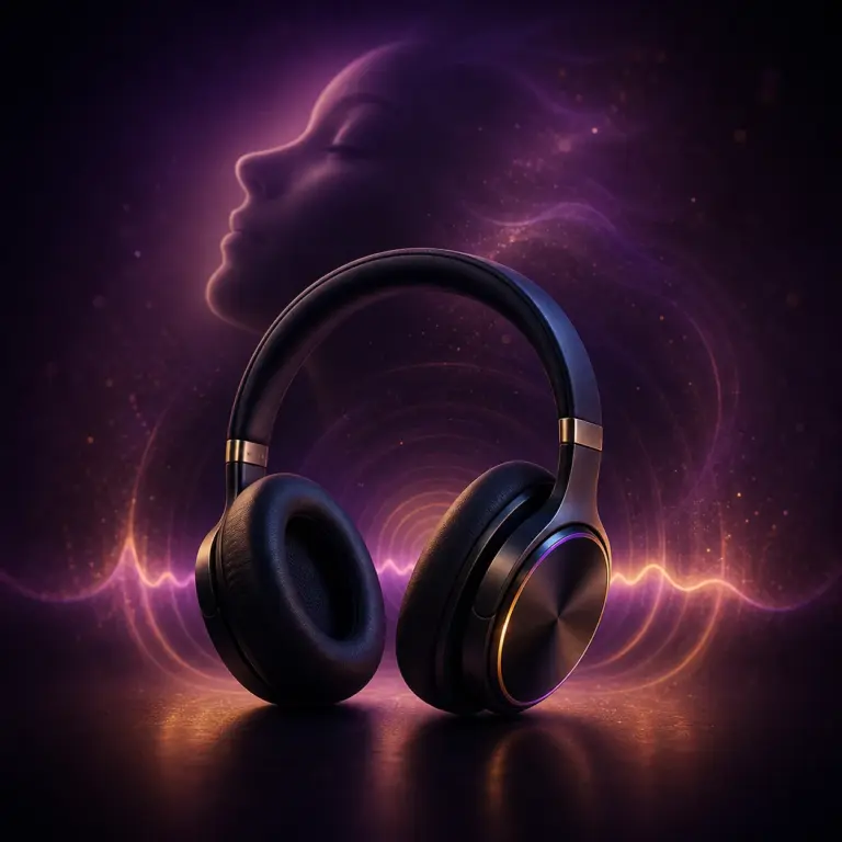 Casque audio et ondes apaisantes pour le MP3 d’hypnose anti-stress