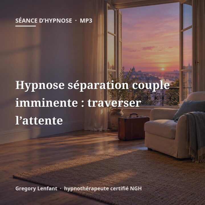 Hypnose séparation couple imminente : traverser l’attente