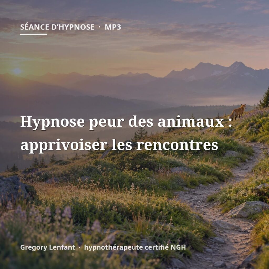 Hypnose peur des animaux : apprivoiser les rencontres