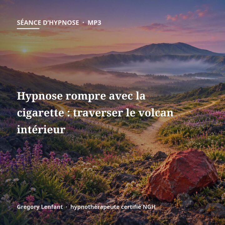 Hypnose rompre avec la cigarette : traverser le volcan intérieur