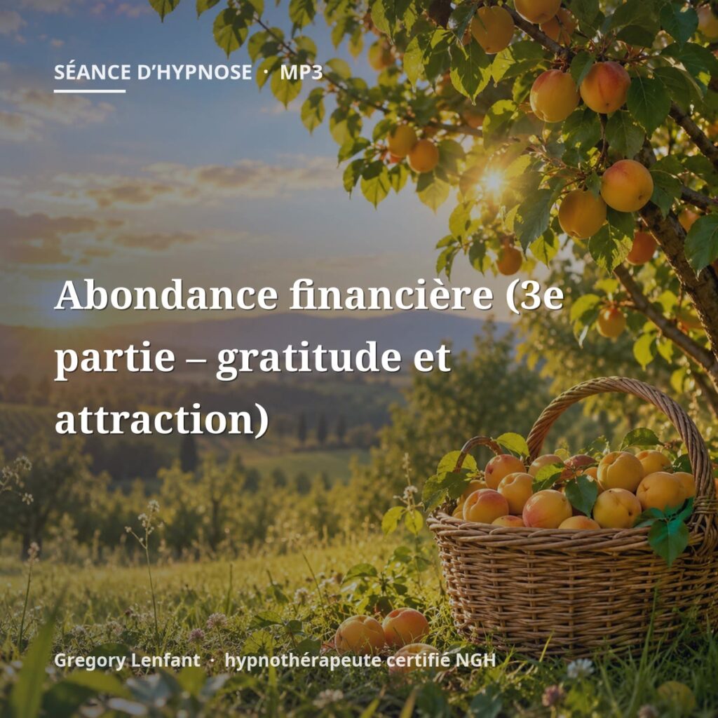 Hypnose attirer la prospérité financière : gratitude et ouverture
