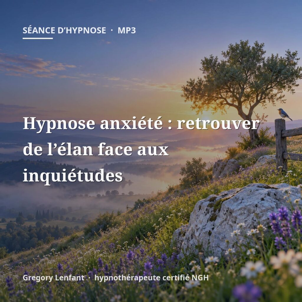 Hypnose anxiété : retrouver de l’élan face aux inquiétudes