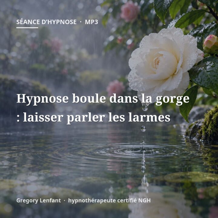 Hypnose boule dans la gorge : laisser parler les larmes