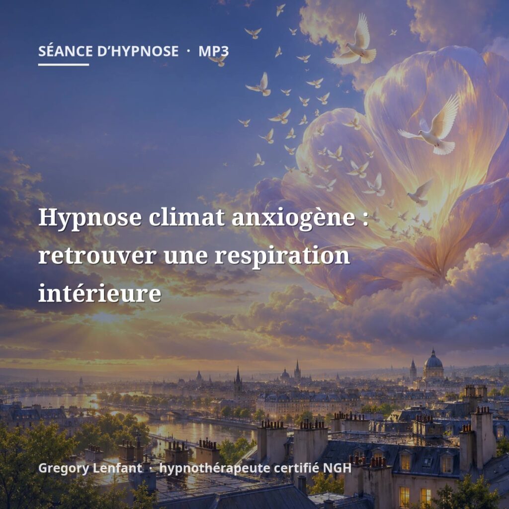Hypnose climat anxiogène : retrouver une respiration intérieure