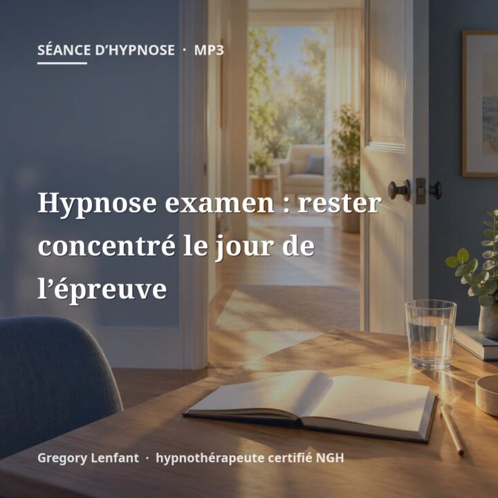 Hypnose examen : rester concentré le jour de l’épreuve