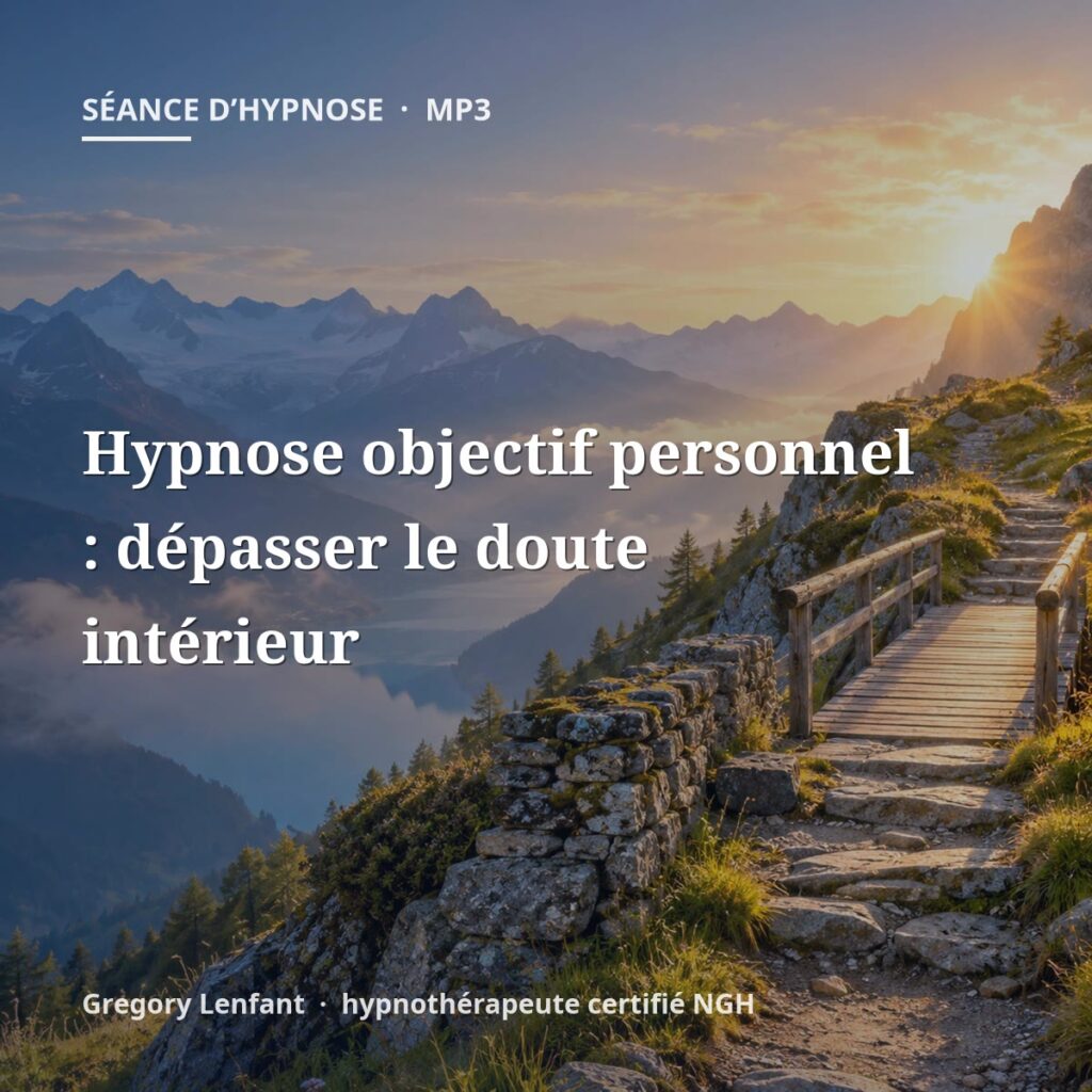 Hypnose objectif personnel : dépasser le doute intérieur