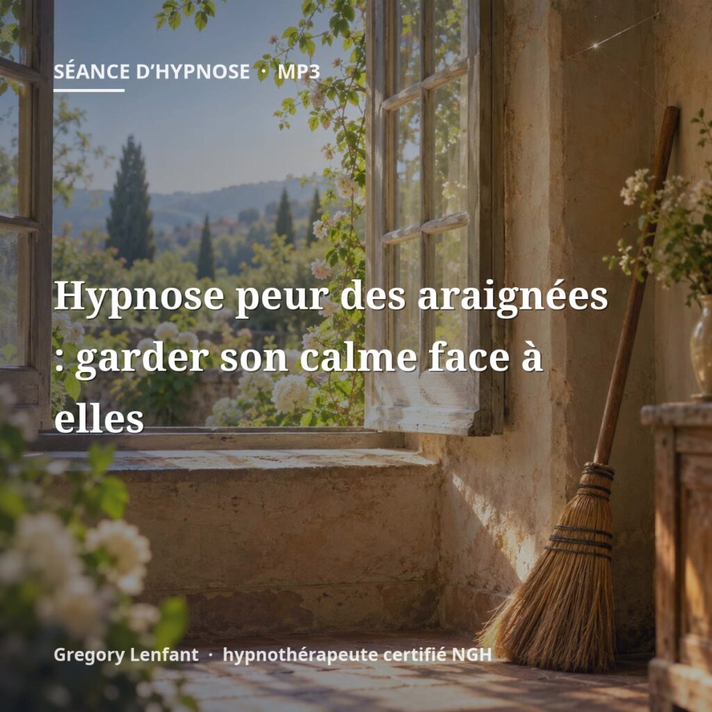 Hypnose peur des araignées : garder son calme face à elles