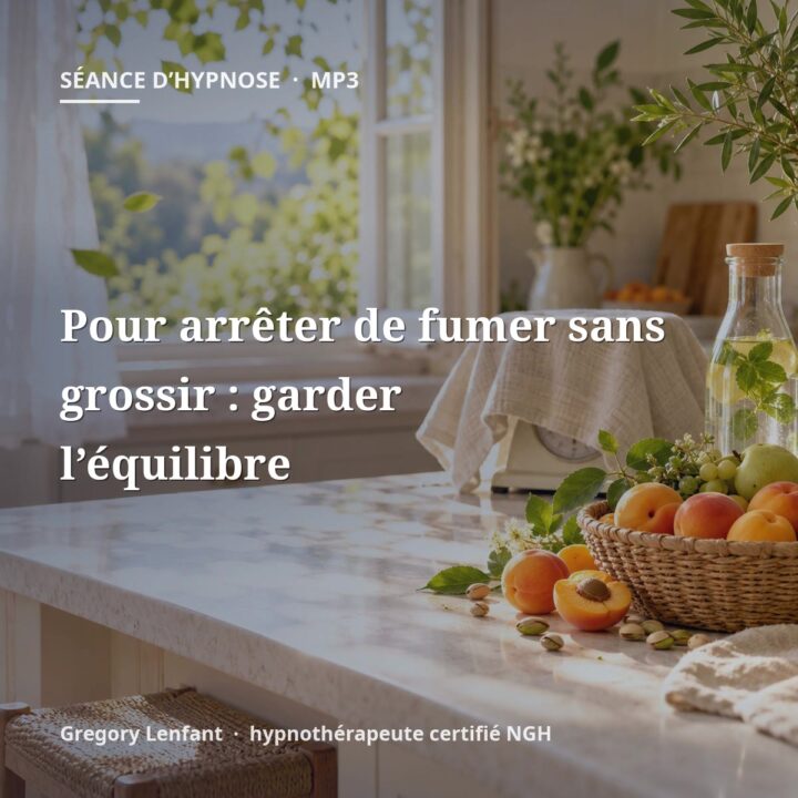 Hypnose pour arrêter de fumer sans grossir : garder l’équilibre