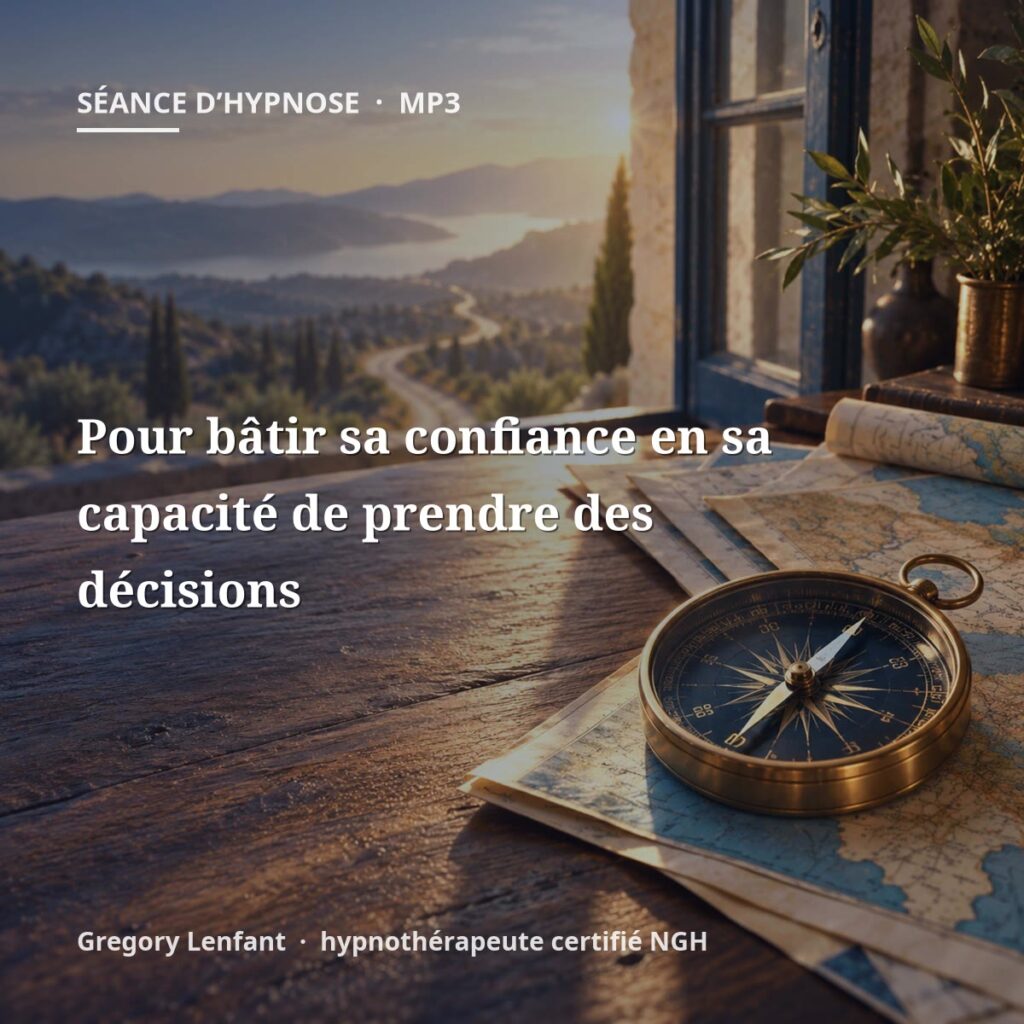 Hypnose pour bâtir sa confiance en sa capacité de prendre des décisions
