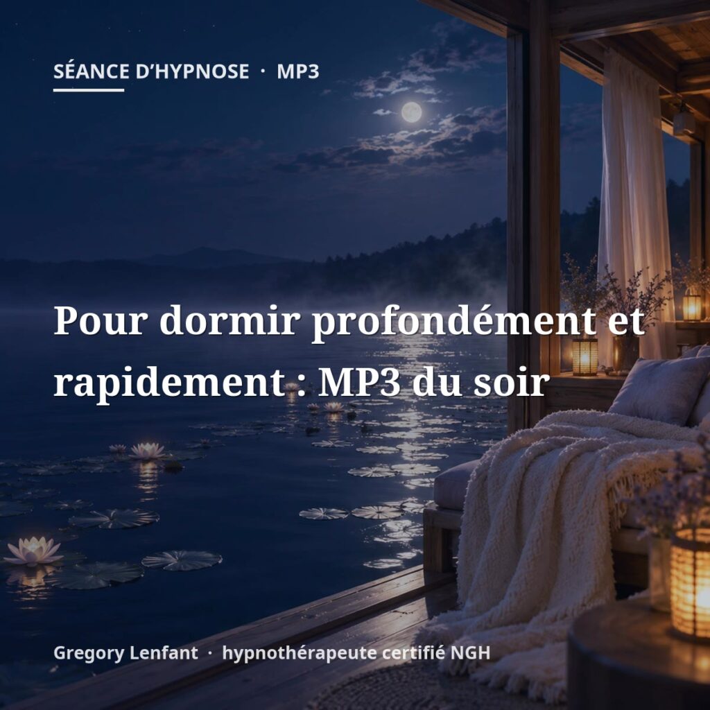 Hypnose pour dormir profondément et rapidement : MP3 du soir