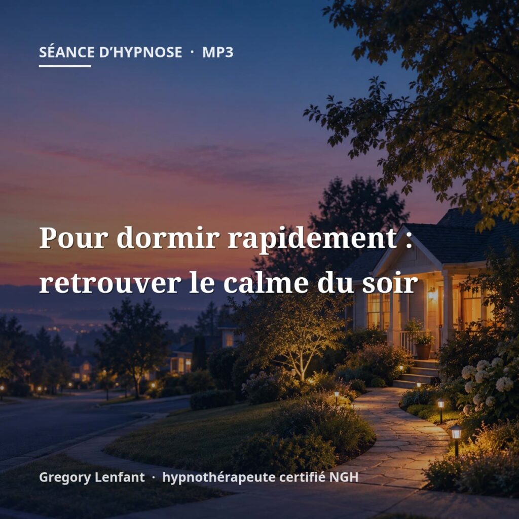 Hypnose pour dormir rapidement : retrouver le calme du soir