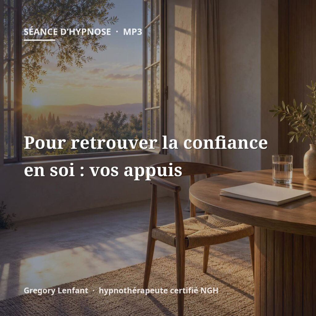Hypnose pour retrouver la confiance en soi : vos appuis