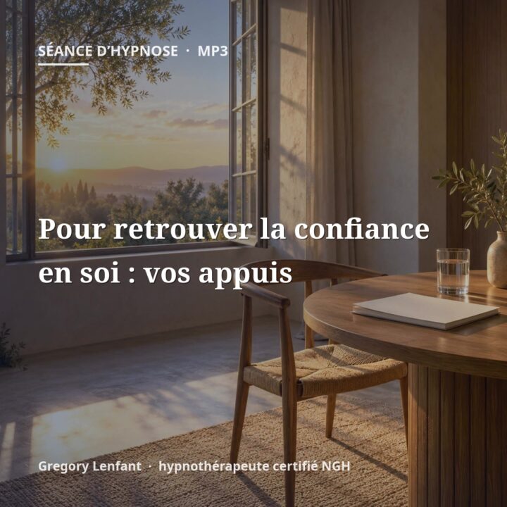 Hypnose pour retrouver la confiance en soi : vos appuis