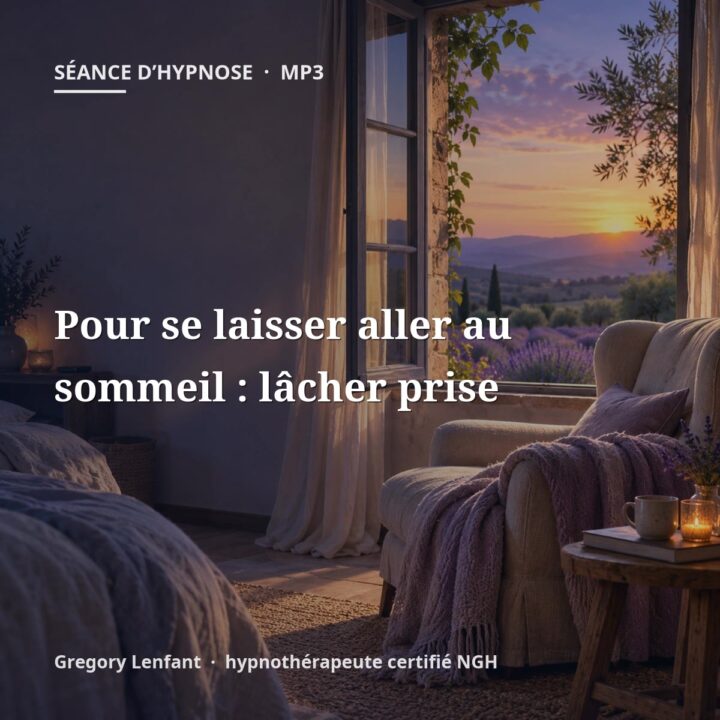 Hypnose pour se laisser aller au sommeil : lâcher prise