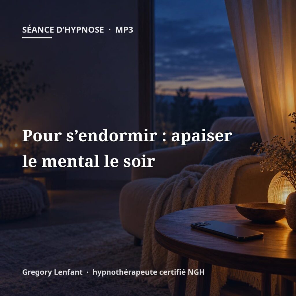 Hypnose pour s’endormir : apaiser le mental le soir