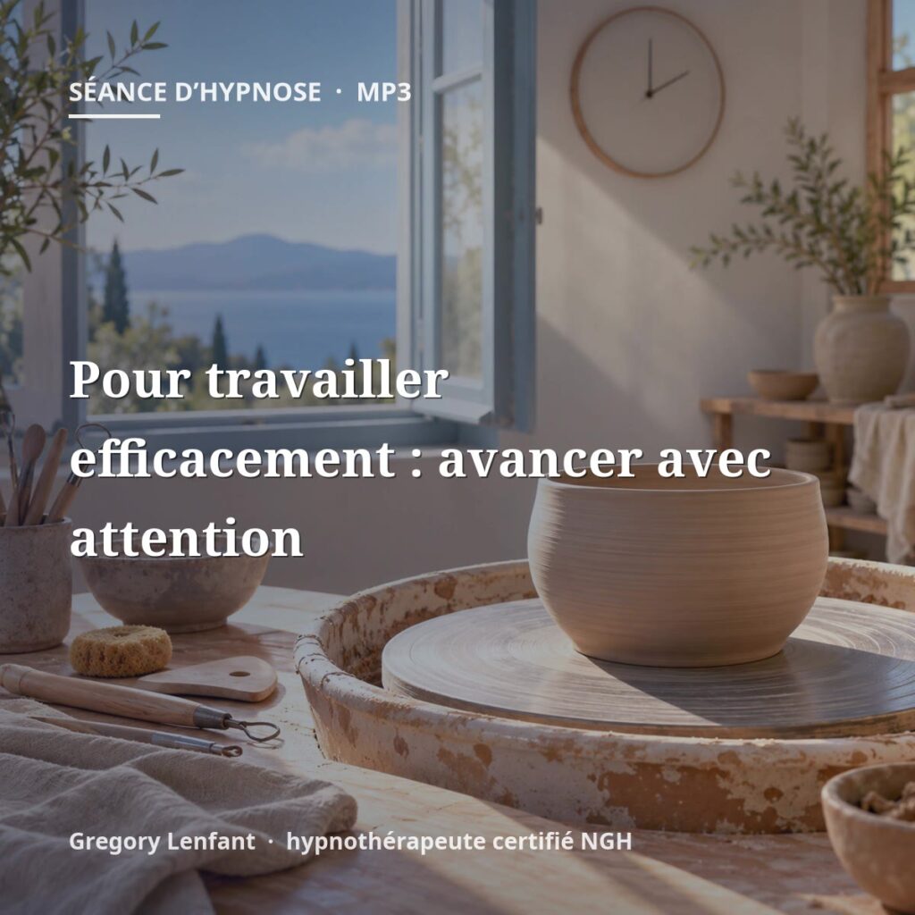 Hypnose pour travailler efficacement : avancer avec attention