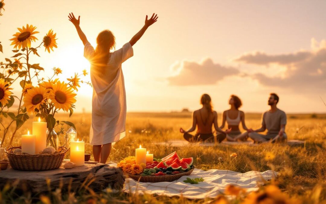 découvrez 4 rituels essentiels pour célébrer le solstice d'été et profiter pleinement de l'énergie puissante du soleil lors de ce moment unique de l'année.